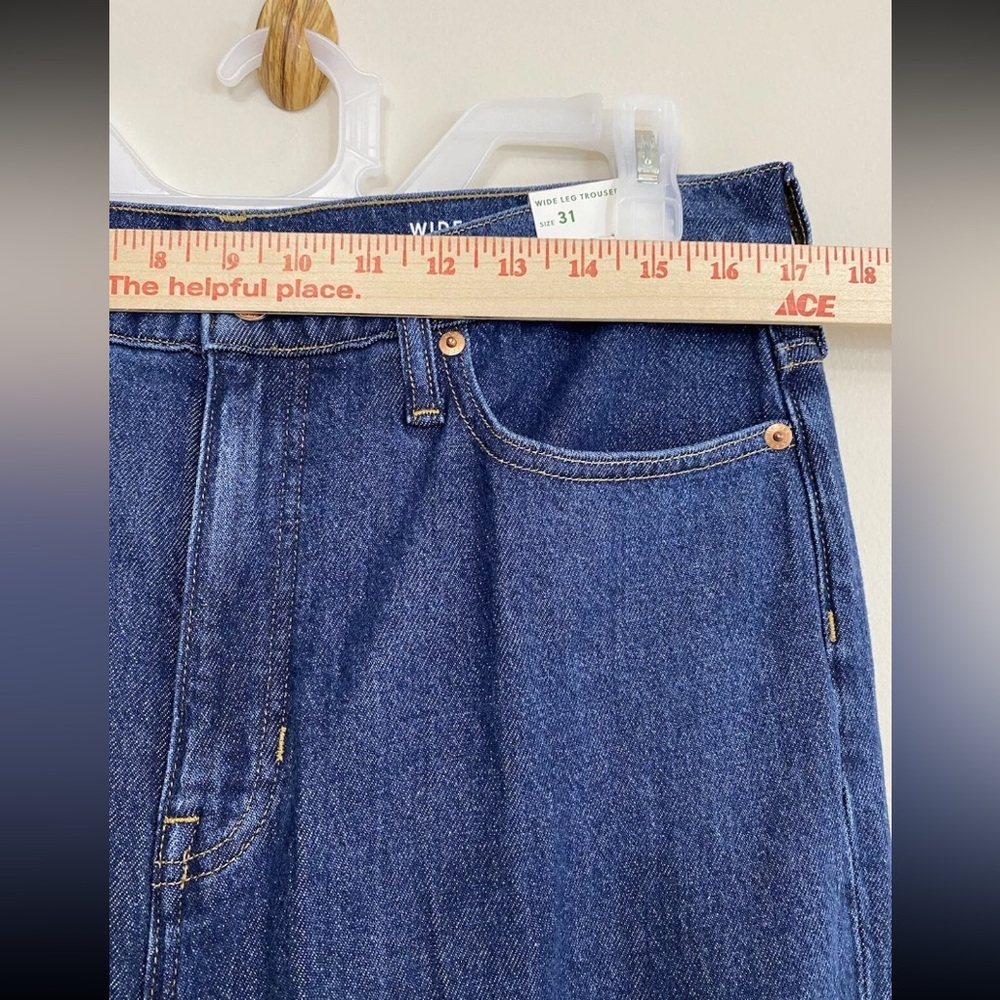 J.Crew Denim trouser in Fiorellas wash High rise NWT Size 31 - Picture 9 of 9
